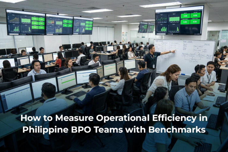 How to Measure Operational Efficiency in Philippine BPO Teams -With Benchmarks