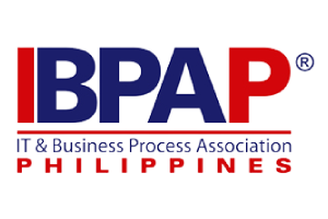 Decorative IBPAP logo for branding, no content value