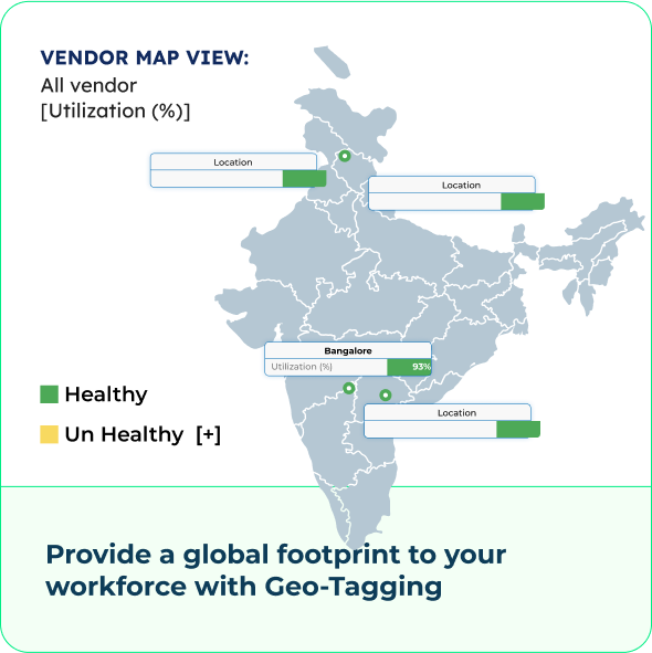 Hybrid workforce tracking header